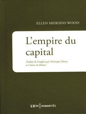 cover image of L'Empire du capital